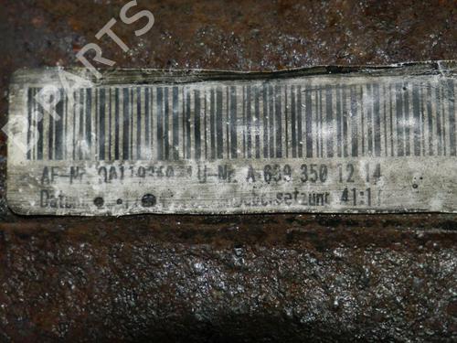 Rear differential MERCEDES-BENZ VITO / MIXTO Van (W639) 109 CDI (639.601, 639.603, 639.605) | BP29644825M24 