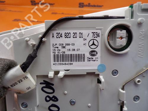 Interior roof light MERCEDES-BENZ C-CLASS (W204) C 180 Kompressor (204.046) | BP24391621I8 