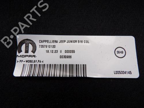 Rear parcel shelf JEEP AVENGER (J2) 1.2 GSE T3 | BP32651513C85