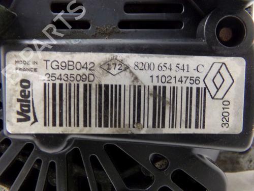 Alternator RENAULT MODUS / GRAND MODUS (F/JP0_) 1.2 (JP0C, JP0K, FP0C, FP0K, FP0P, JP0P, JP0T) | BP29610525M7 