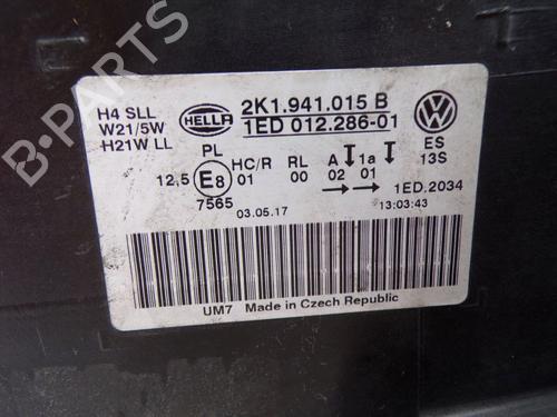 Left headlight VW CADDY IV Box Body/MPV (SAA, SAH) 2.0 TDI | BP31028793C28