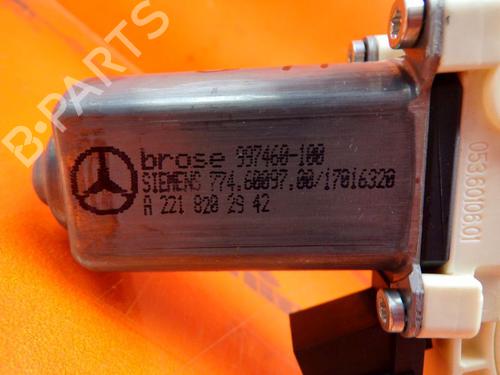 Left rear window motor MERCEDES-BENZ S-CLASS (W221, V221) S 320 CDI (221.022, 221.122) | BP24391750E23 