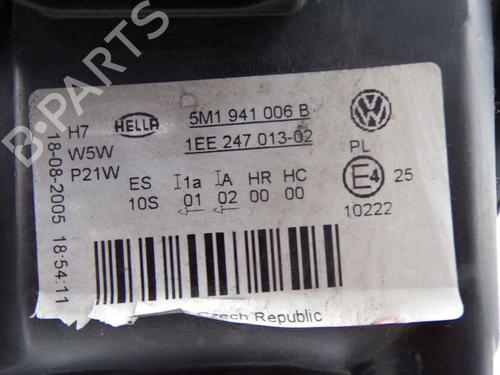 Right headlight VW GOLF PLUS V (5M1, 521) 1.6 | BP32004764C29