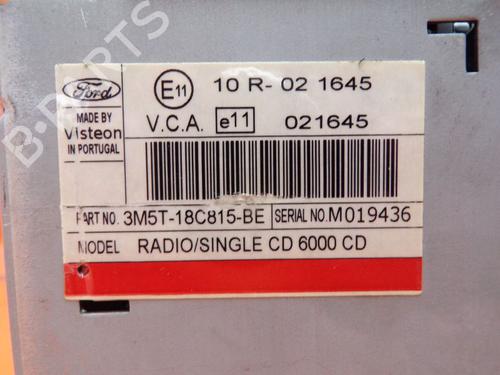 Bilradio FORD FOCUS C-MAX (DM2) 1.8 | BP24414771E6 