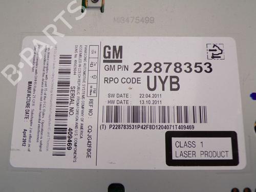 Radio OPEL MERIVA B MPV (S10) 1.4 (75) | BP32652343E6 - Image 7