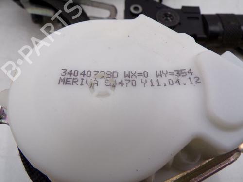 Front right seatbelt OPEL MERIVA B MPV (S10) 1.4 (75) | BP33156918I25 - Image 9