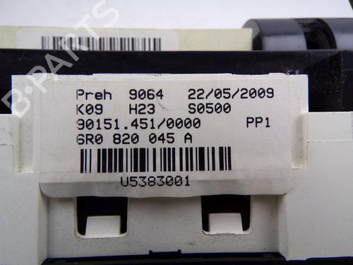 Climate control VW GOLF V (1K1) 1.6 | BP32652065I5