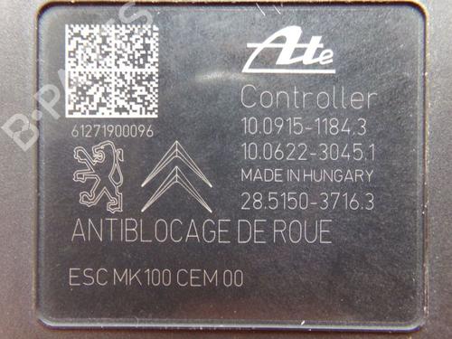 ABS pump CITROËN DS3 (SA_) 1.4 VTi 95 | BP32662745M43