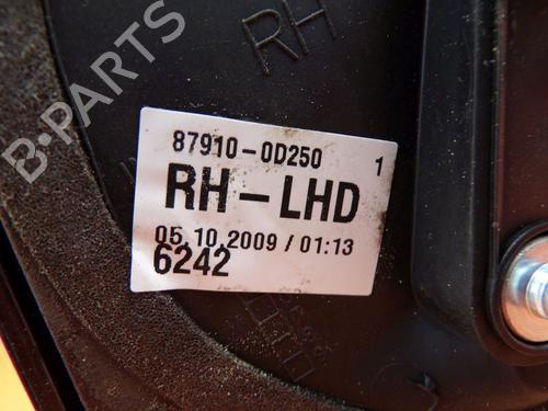Right mirror TOYOTA YARIS (_P9_) 1.0 VVT-i (KSP90_, KSP90R) | BP28363658C27 