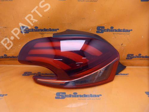 Used Left taillight PEUGEOT 208 I (CA_, CC_) 1.2 PureTech 82 (82 hp) 29217242