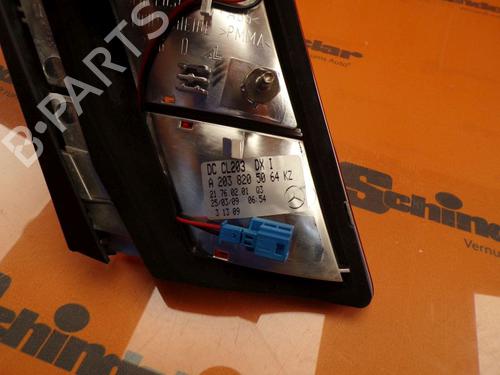 Left tailgate light MERCEDES-BENZ CLC-CLASS (CL203) CLC 200 Kompressor (203.741) | BP32642328C79 