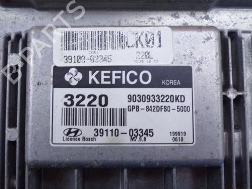 Engine control unit (ECU) HYUNDAI i20 I (PB, PBT) 1.2 | BP33684467M57 - Image 6