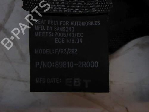 Rear left seatbelt HYUNDAI i30 (FD) 1.4 | BP33684052I29 - Image 4