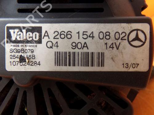 Alternator MERCEDES-BENZ A-CLASS (W169) A 150 (169.031, 169.331) | BP25852393M7 