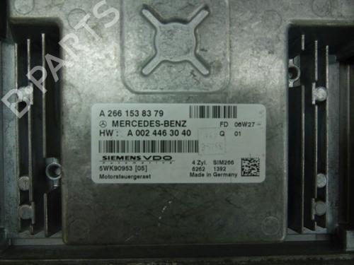 Engine control unit (ECU) MERCEDES-BENZ A-CLASS (W169) A 170 (169.032, 169.332) | BP33141340M57 - Image 3
