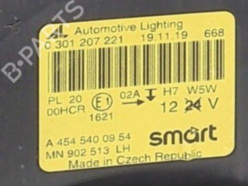 Left headlight SMART FORFOUR (454) 1.3 (454.031) | BP40024625C28 - Image 6