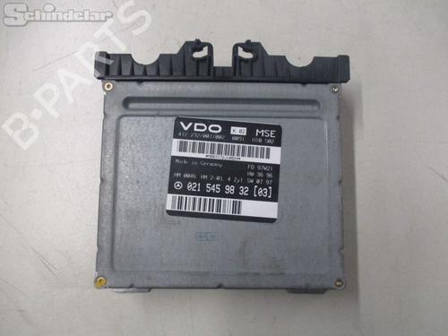 Used Engine control unit (ECU) MERCEDES-BENZ E-CLASS (W210) E 200 (210.035) (136 hp) 24379674