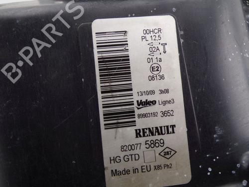 Left headlight RENAULT CLIO III (BR0/1, CR0/1) 1.6 16V (BR05, BR0B, BR0Y, BR15, BR1J, BR1M, BR1Y, CR0B,... | BP29515121C28 