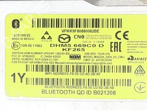 Electronic module MAZDA 2 Hatchback (DL, DJ) 1.5 SKYACTIV-G M Hybrid | BP37274575M83 - Image 6