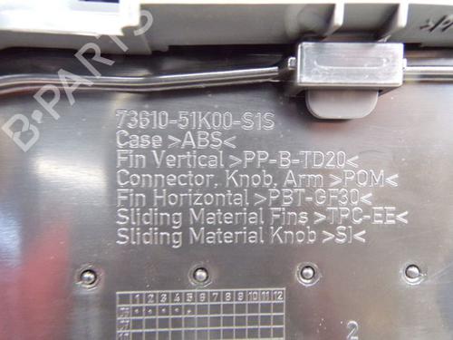 Air vent OPEL AGILA B (H08) 1.2 (F68) | BP32839257I21  - Image 6