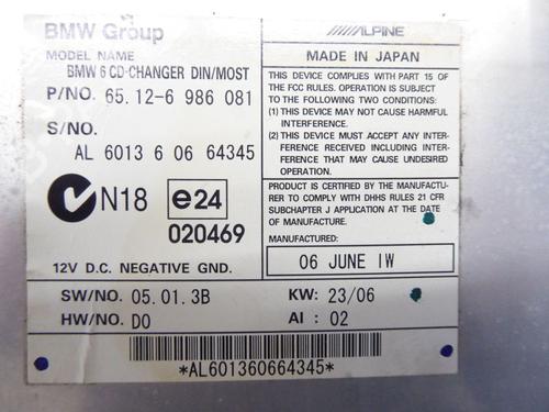 Electronic module BMW 6 (E63) 630 i | BP32827440M83  - Image 5