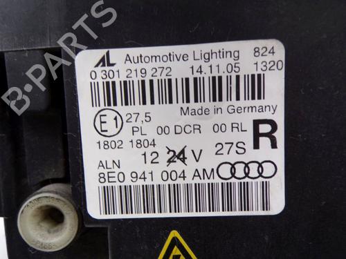 Right headlight AUDI A4 B7 Avant (8ED) 2.0 TDI | BP32653197C29 
