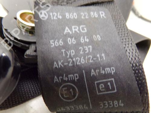 Front right seatbelt MERCEDES-BENZ E-CLASS T-Model (S124) E 200 T (124.079) | BP33155731I25 - Image 5