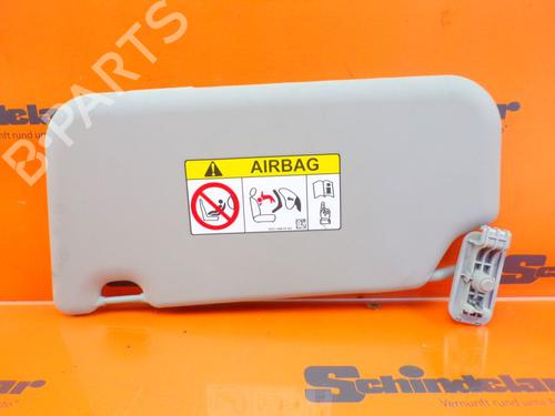 Used Right sun visor FORD FIESTA VI (CB1, CCN) 1.25 (60 hp) 24390974