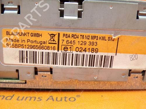 Radio PEUGEOT 807 (EB_) 2.0 HDI | BP32646843E6