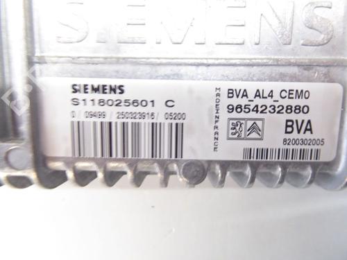 Engine control unit (ECU) PEUGEOT 307 (3A/C) 2.0 16V | BP33143855M57 - Image 5