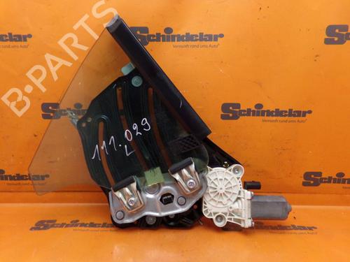 Used Rear left door window MERCEDES-BENZ SLK (R171) 200 Kompressor (171.442) (163 hp) 33152045