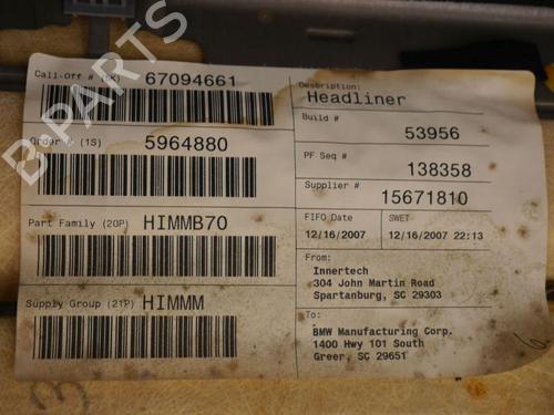 Interiør tag BMW X5 (E70) 3.0 sd | BP32648948I12 