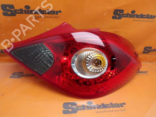 Used Right taillight OPEL CORSA D (S07) 1.2 (L08, L68) (80 hp) 32834191