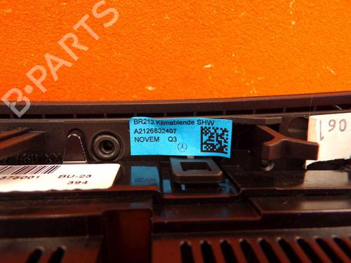 Climate control MERCEDES-BENZ E-CLASS T-Model (S212) E 250 CDI / BlueTEC (212.203, 212.204) | BP32643912I5