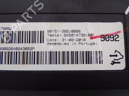 Electronic module OPEL MERIVA B MPV (S10) 1.4 (75) | BP32838520M83  - Image 5
