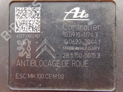 ABS pump PEUGEOT 208 I (CA_, CC_) 1.2 VTI 82 | BP27438226M43 