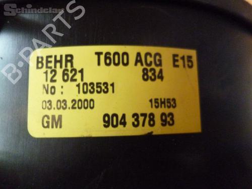 Heater blower motor OPEL ZAFIRA A MPV (T98) 1.8 16V (F75) | BP23507239M62 