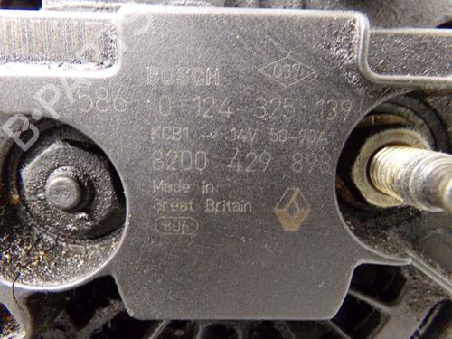 Alternator RENAULT MODUS / GRAND MODUS (F/JP0_) 1.2 (JP0C, JP0K, FP0C, FP0K, FP0P, JP0P, JP0T) | BP33155722M7 - Image 7