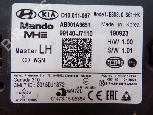 Control unit KIA CEED Sportswagon (CD) 1.6 GDI Hybrid | BP25451880M11 