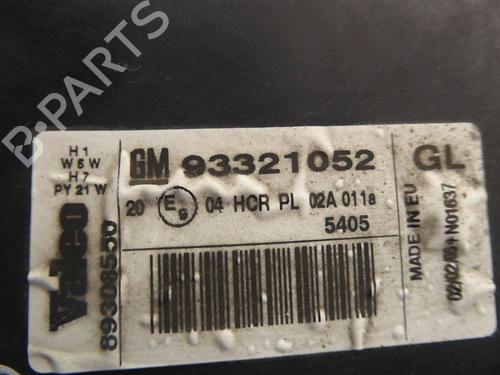 Left headlight OPEL MERIVA A MPV (X03) 1.4 16V Twinport (E75) | BP27437711C28 