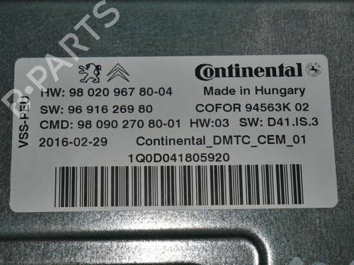 Control unit PEUGEOT 508 SW I (8E_) 1.6 THP | BP30669710M11