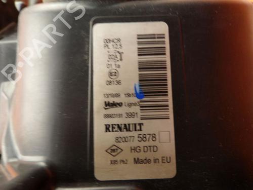 Right headlight RENAULT CLIO III (BR0/1, CR0/1) 1.2 16V (BR02, BR0J, BR11, CR02, CR0J, CR11) | BP28363678C29 