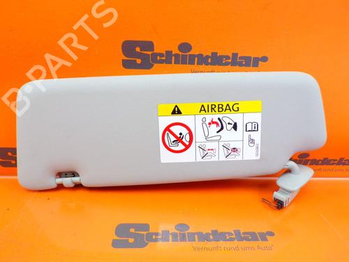 Used Right sun visor AUDI A3 Sportback (8VA, 8VF) 1.4 TFSI g-tron (110 hp) 32830720