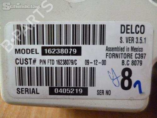 Climate control ALFA ROMEO 156 Sportwagon (932_) 2.0 16V T.SPARK (932B21__) | BP23507224I5 