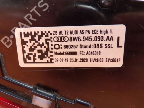 Left tailgate light AUDI A5 (F53, F5P) 45 TDI quattro | BP32834728C79  - Image 5