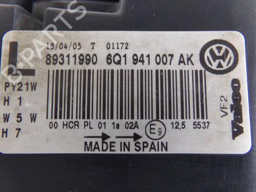 Left headlight VW POLO IV (9N_, 9A_) 1.4 16V | BP30916657C28