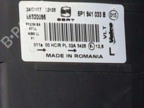 Left headlight SEAT LEON (1P1) 1.6 TDI | BP39893648C28 - Image 6