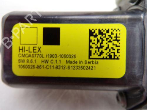 Left rear window motor BMW 1 (F40) 118 i | BP31162225E23