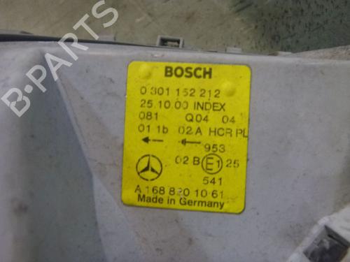 Right headlight MERCEDES-BENZ A-CLASS (W168) A 140 (168.031, 168.131) | BP24380073C29 