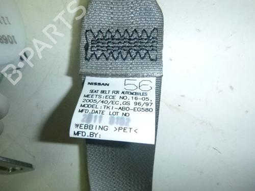 Rear right seatbelt NISSAN MICRA IV (K13K, K13KK) 1.2 | BP24386734I28 